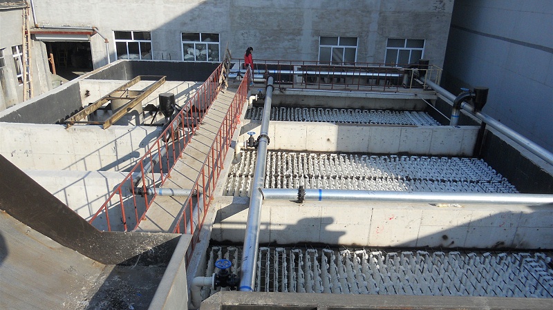 洗絨洗毛行業(yè)填料案例